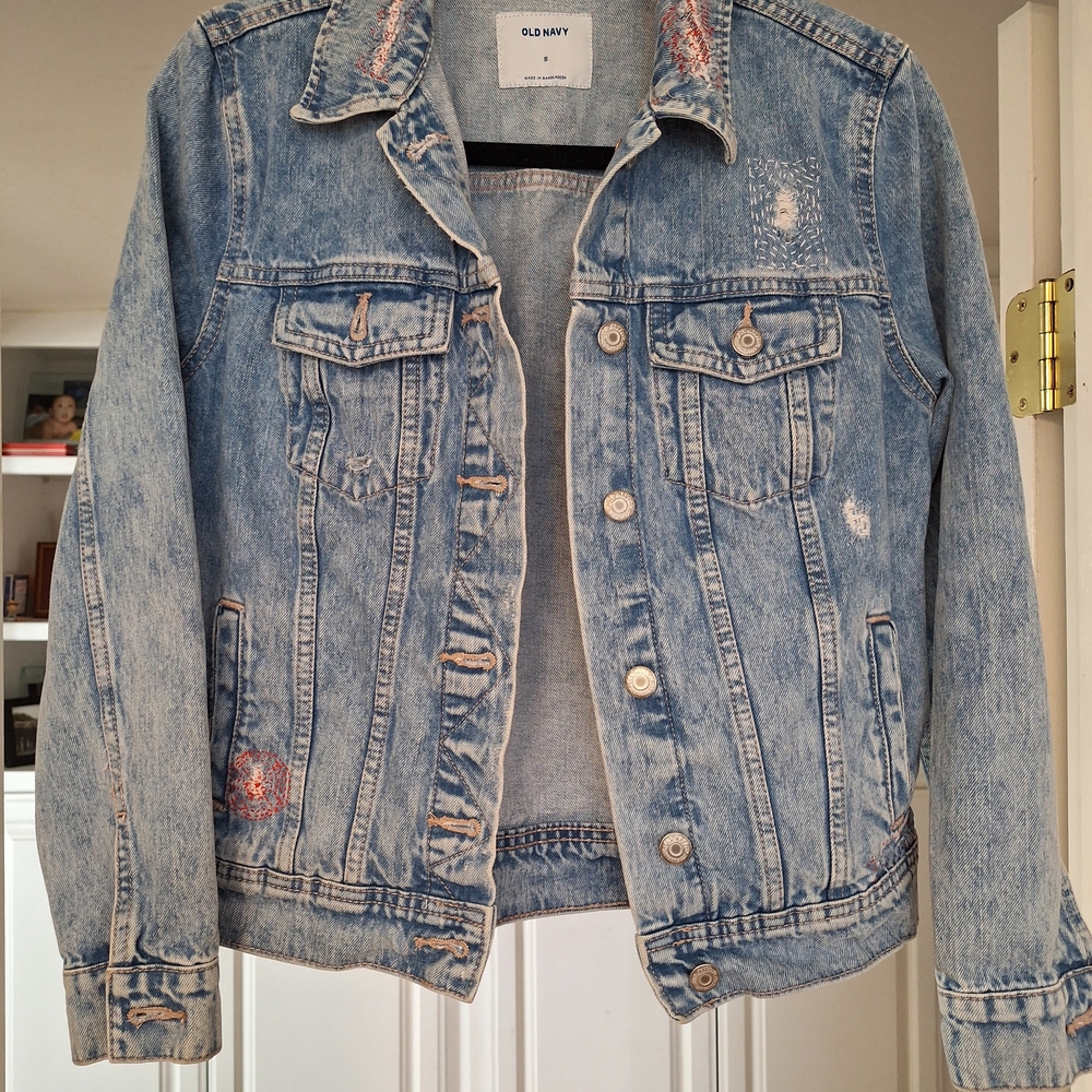 Old Navy Light Blue Jean Jacket